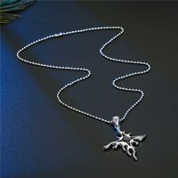 New Trend  Angel Skull Cross Wings Necklace main image 6