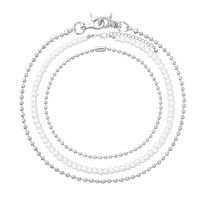 Mode Perle Mehrschichtige Halskette sku image 1