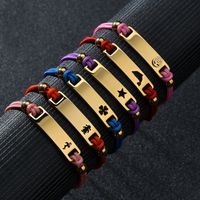 Fashion 304 Stainless Steel No Inlaid Bracelets In Bulk main image 4