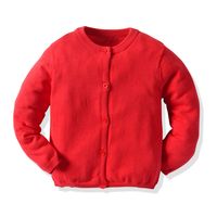 Nuevo Suéter De Punto Rojo, Pantalones Con Tirantes, Camisa Azul main image 5