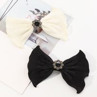 Black Bow Lace Hairpin main image 5