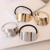 Fashion Simple Metal Hair Rope main image 3