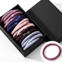 Simple Different Color Hair Ring main image 2
