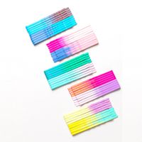 Rainbow Gradient Candy Color Hairpin main image 6