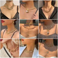 Thick Chain Exaggerated Fashion Trendy Necklace main image 1
