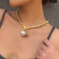 Thick Chain Exaggerated Fashion Trendy Necklace main image 4