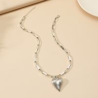 Fashion Simple Exaggerated Square Chain Necklace main image 3