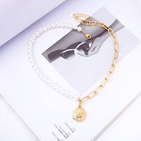 Collar De Perlas Asimétricas De Corea main image 5