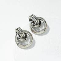Metal Simple Fashion Earrings sku image 2