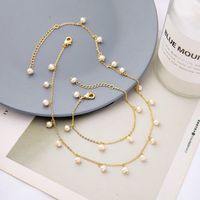 Simple  Fashion  Pearl Necklace sku image 3
