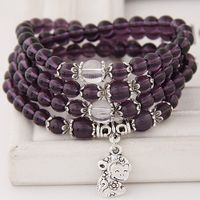 Korean Trendy Fashion Zodiac Purple Beautiful Bracelet main image 3
