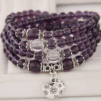 Korean Trendy Fashion Zodiac Purple Beautiful Bracelet main image 5