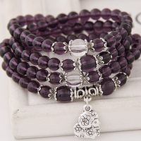 Korean Trendy Fashion Zodiac Purple Beautiful Bracelet main image 8