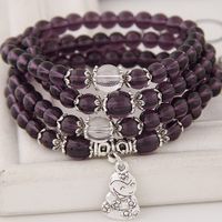 Korean Trendy Fashion Zodiac Purple Beautiful Bracelet main image 9