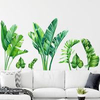Tropical Green Plant Wall Stickers main image 1