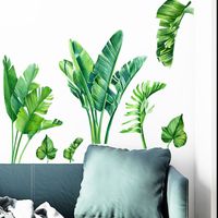 Tropical Green Plant Wall Stickers main image 3