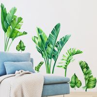 Tropical Green Plant Wall Stickers main image 4