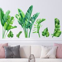 Tropical Green Plant Wall Stickers main image 6