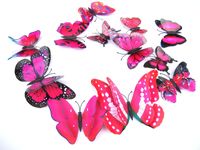Creative Butterfly Wall Stickers 12-piece Set main image 2
