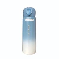 Simple Large-capacity Fashion Gradient Color Water Bottle main image 3