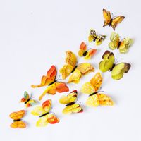 Kreative Schmetterling Wandaufkleber 12-teiliges Set sku image 4