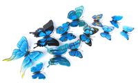Kreative Schmetterling Wandaufkleber 12-teiliges Set sku image 1