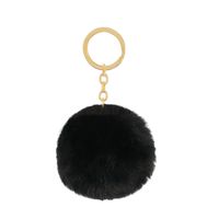 Cute Solid Color Alloy Keychain sku image 12