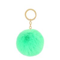 Cute Solid Color Alloy Keychain sku image 31