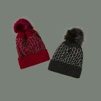 Fashion Bright Silk Woolen Hat main image 3