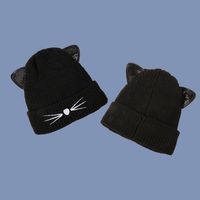 Fashion Cute Cat Knitted Hat main image 3