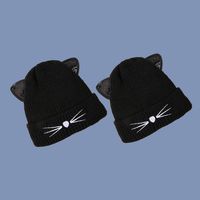 Fashion Cute Cat Knitted Hat main image 4