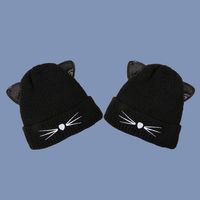 Fashion Cute Cat Knitted Hat main image 5