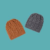 Fashion Linen Pattern Knitted Hat main image 4