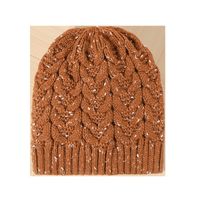 Fashion Linen Pattern Knitted Hat main image 3