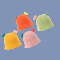 Candy Color Fashion Knitted Basin Hat main image 4