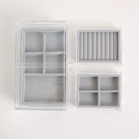 Dreischichtige Transparente Aufbewahrungsbox Mit Flanellboden main image 4