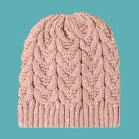 Fashion Linen Pattern Knitted Hat sku image 1