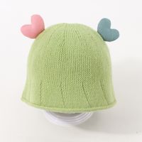 Candy Color Fashion Knitted Basin Hat sku image 2