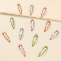 Candy Color Childlike Butterfly Hairpin Set main image 3