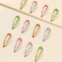 Candy Color Childlike Butterfly Hairpin Set main image 4