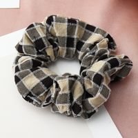 New Mesh Fashion  Plush Color Matching Hair Scrunchies sku image 1