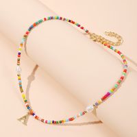 Bohemian Colorful Bead Necklace main image 5