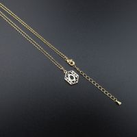 Fashion Retro Baroque Gold-plated Emerald Necklace main image 6