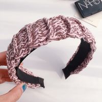 Korean  Color Matching New Wool  Handmade Headband main image 4