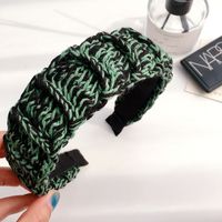 Korean  Color Matching New Wool  Handmade Headband main image 5