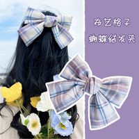 Jk Series Headwear Bow Hairpin Latticehair Rope Headband Set sku image 36