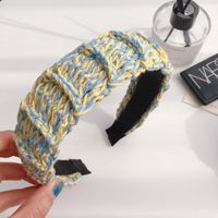 Korean  Color Matching New Wool  Handmade Headband sku image 1