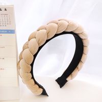 Elegant Simple Style Solid Color Cloth Hair Band sku image 4