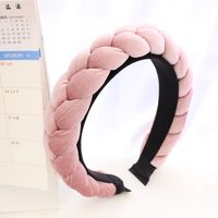 Elegant Simple Style Solid Color Cloth Hair Band sku image 7