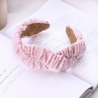 New Korean Fashion Cross-twist Braid Stirnband sku image 1